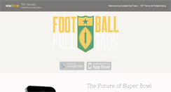 Desktop Screenshot of footballpulltabs.com